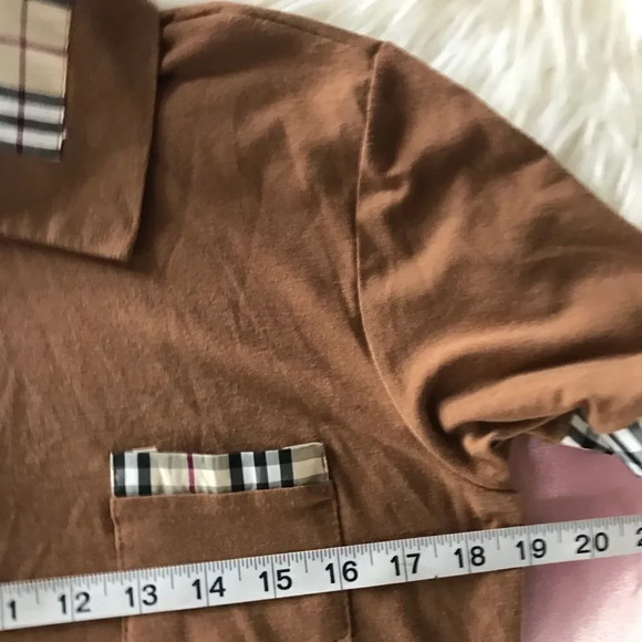 Cute & classy gingham print top - Picture 7 of 7